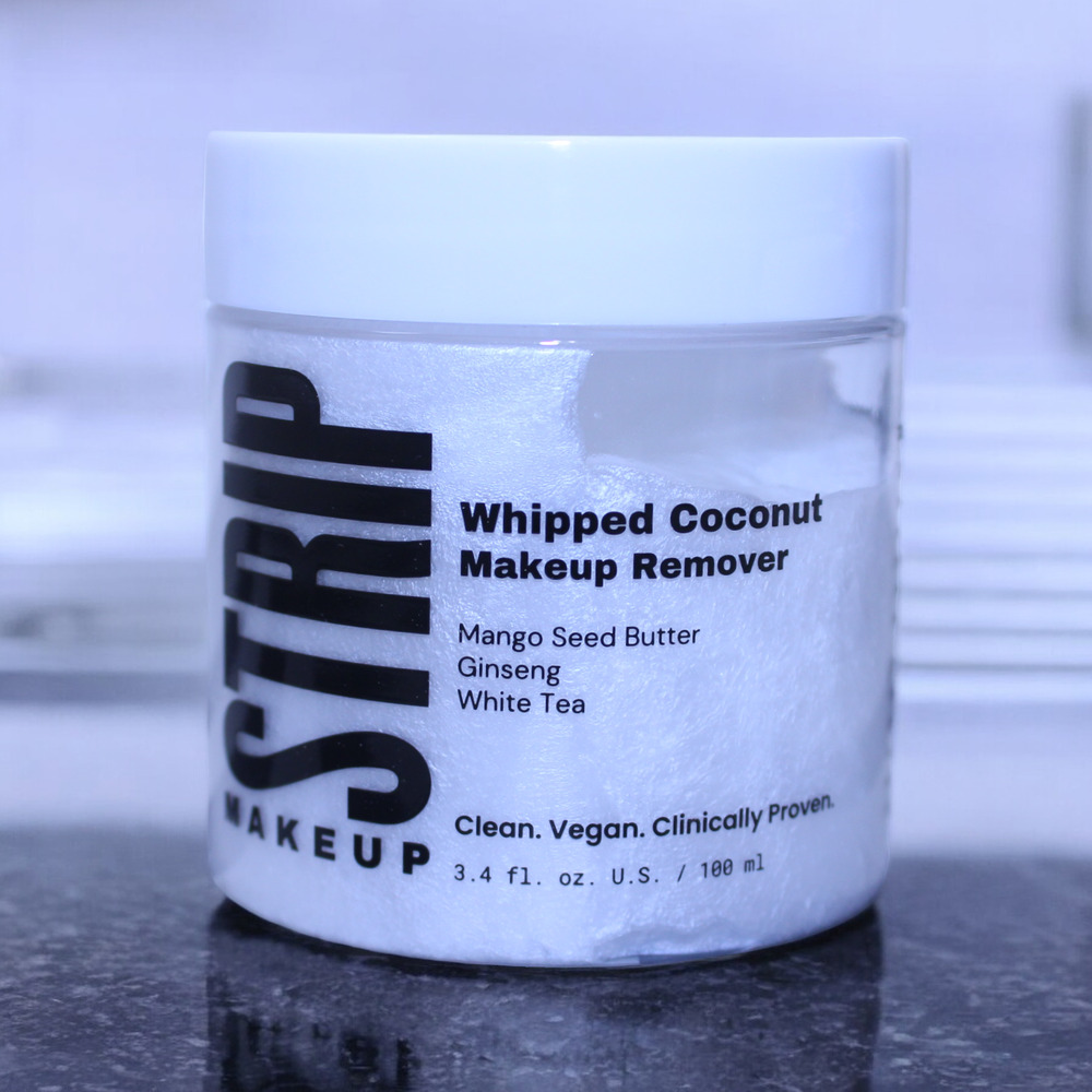 Strip Makeup Whipped Coconut Makeup Remover Clean Vegan 3.4 oz